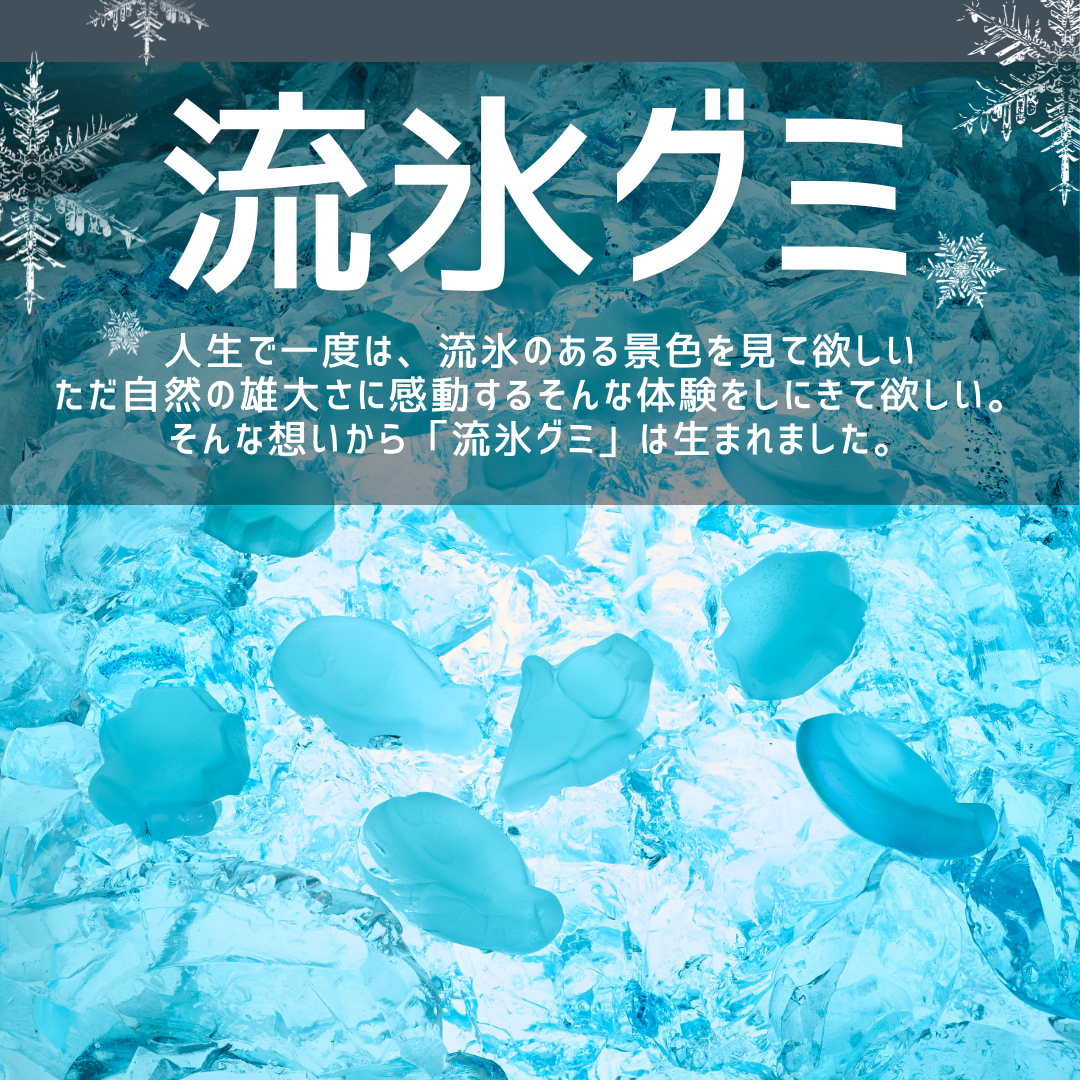 【新発売】流氷グミ